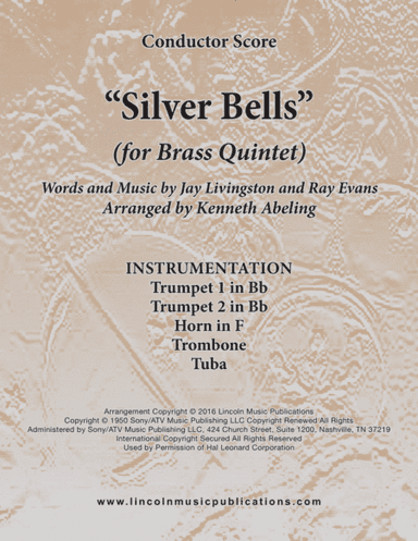 Silver Bells (arr. Kenneth Abeling)