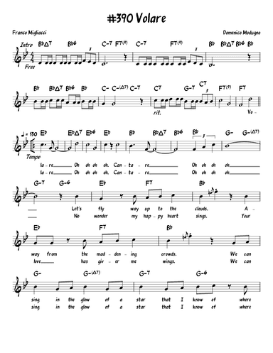 Volare (arr. John Fries)