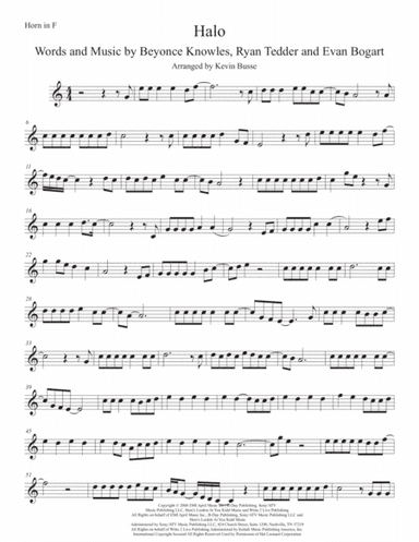 Halo (arr. Kevin Busse)