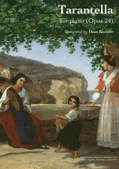 Tarantella for Piano (Opus 24)