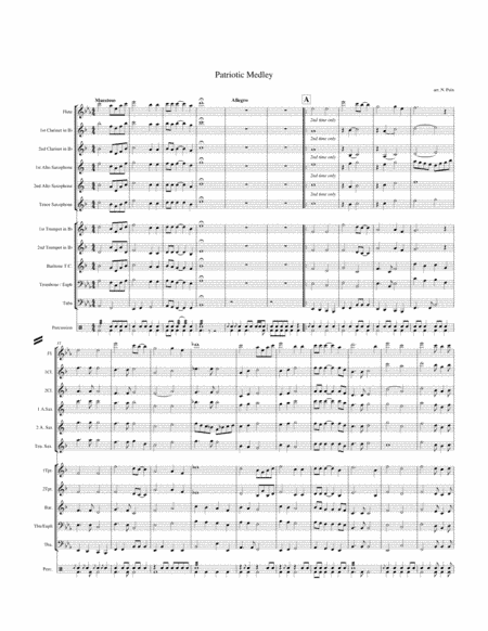 Patriotic Medley (arr. Nicholas Puin)