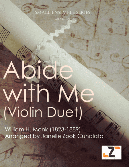 Abide with Me (Eventide) Violin DUET (arr. Janelle Zook Cunalata)