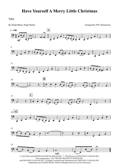 Have Yourself A Merry Little Christmas (arr. P.H. Damasceno)