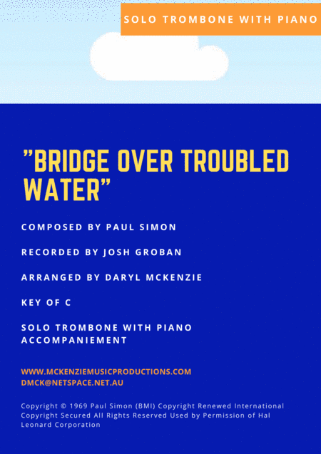 Bridge Over Troubled Water (arr. Daryl McKenzie)