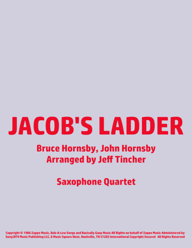 Jacob's Ladder (arr. Jeff Tincher)