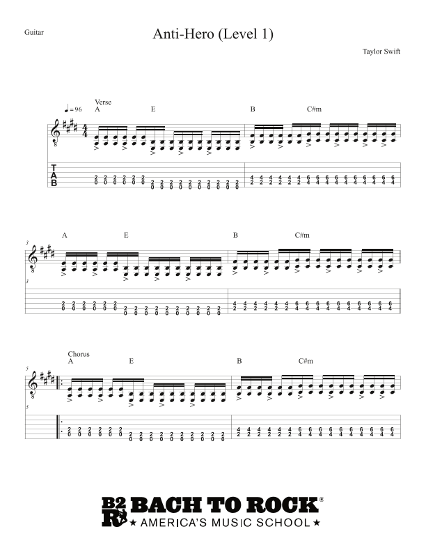 Anti-hero (arr. Bach to Rock)
