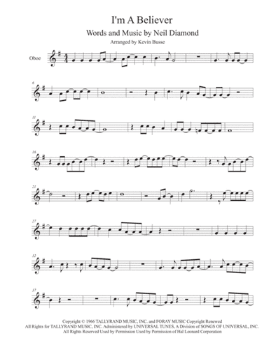 I'm A Believer (arr. Kevin Busse)