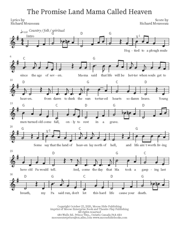 The Promise Land Mama Called Heaven