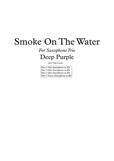 Smoke On The Water (arr. Tim Curd)