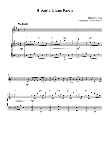 If Santa Claus Knew (arr. Kaiserin Rebecca)