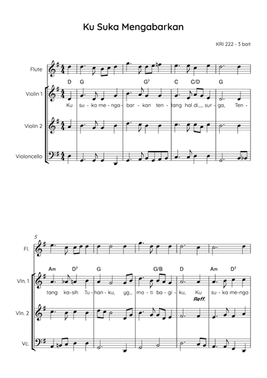 I Love to Tell the Story / 'Ku Suka Mengabarkan (arr. Angie Wiranata)