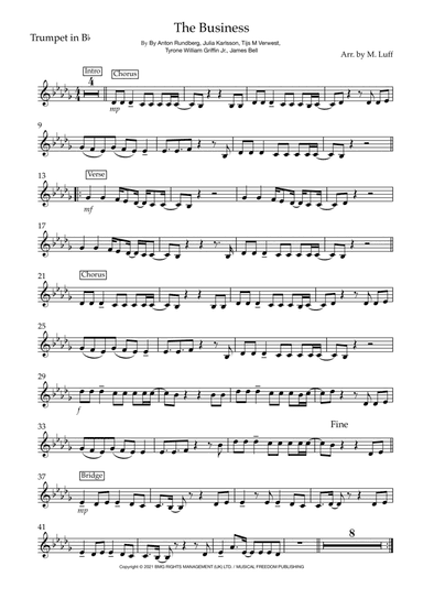 The Business (arr. Matt Luff)