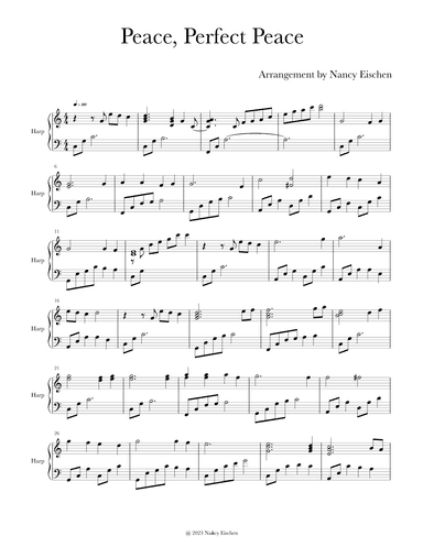 Peace, Perfect Peace (arr. Nancy Eischen)