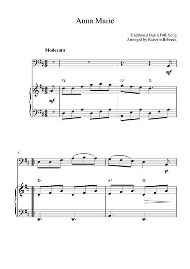 Anna Marie (arr. Kaiserin Rebecca)