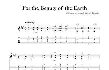 For the Beauty of the Earth (arr. Mark Phillips)