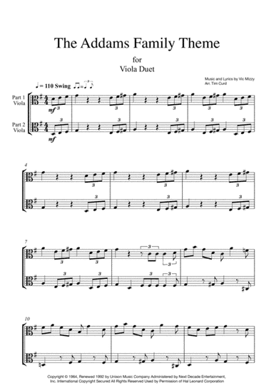 Addams Family Theme (arr. Tim Curd)
