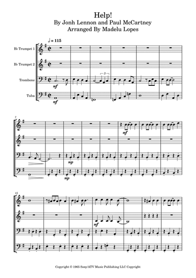 Help! (arr. Madelu Lopes)