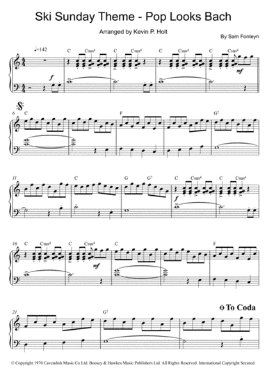 Pop Looks Bach (arr. Kevin P. Holt)