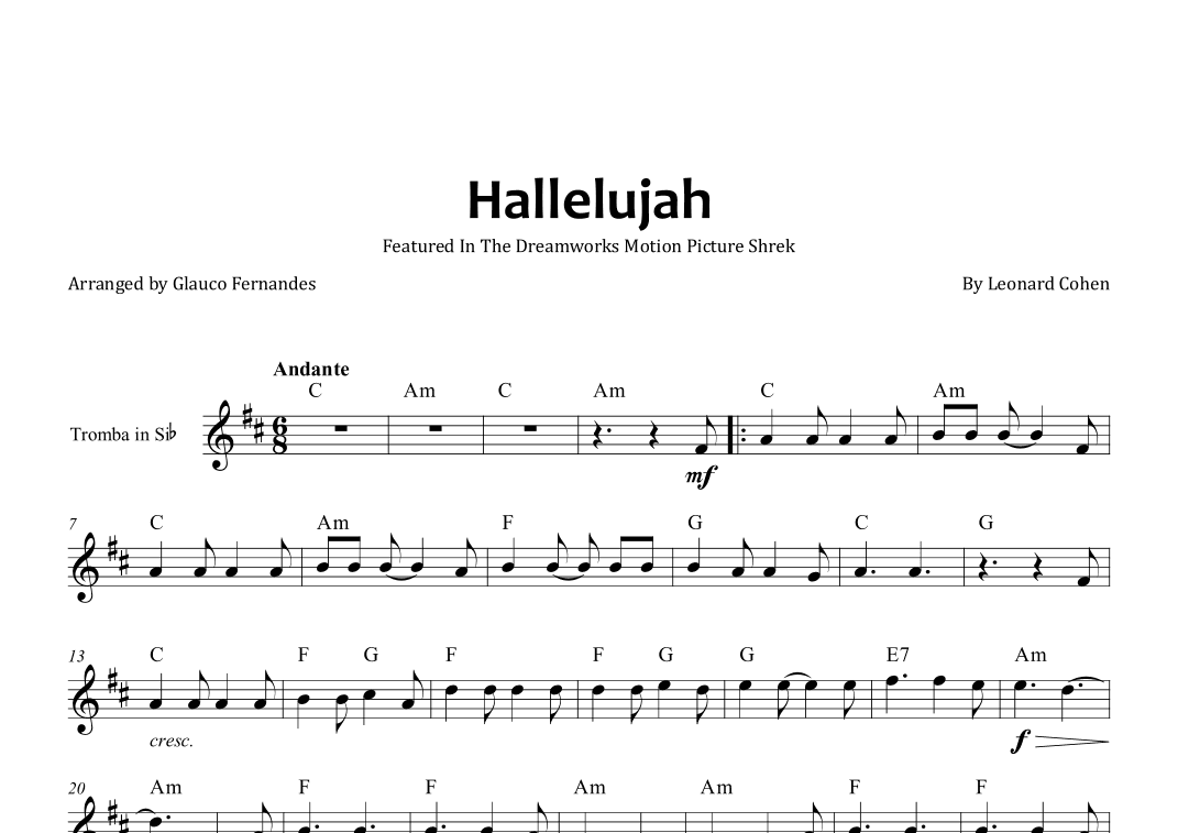 Hallelujah (arr. Glauco Fernandes)