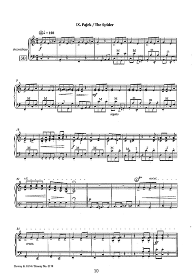 accordeon music for standard and free bass