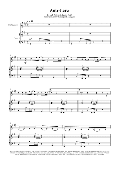 Anti-hero (arr. Henrique F Mangoni)