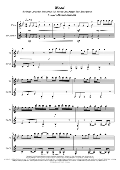 Mood (arr. Nicolás Cortés Castillo)