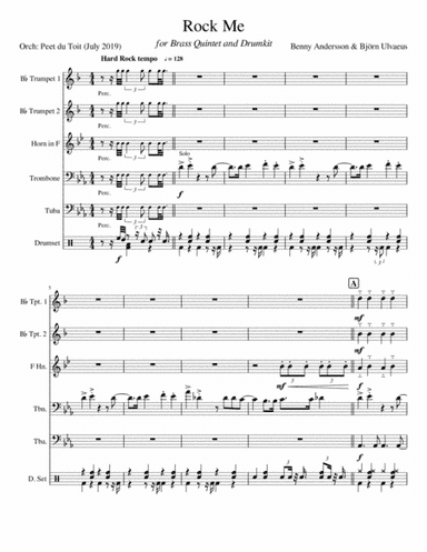 Rock Me (arr. M Huff & P du Toit)