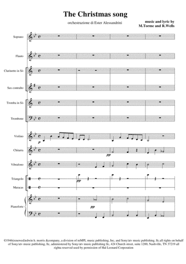 The Christmas Song (Chestnuts Roasting On An Open Fire) (arr. Ester Alessandrini)