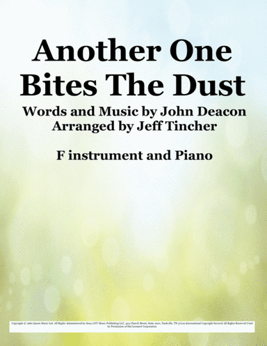 Another One Bites The Dust (arr. Jeff Tincher)
