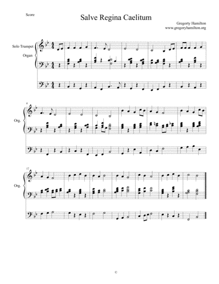 Hail Holy Queen Enthroned Above - Salve Regina