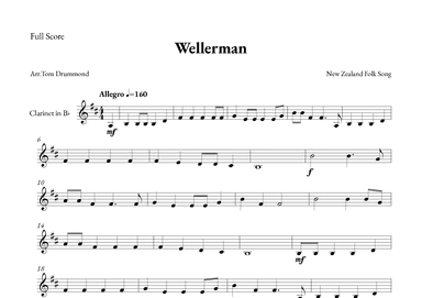 Wellerman (arr. Tom Drummond)