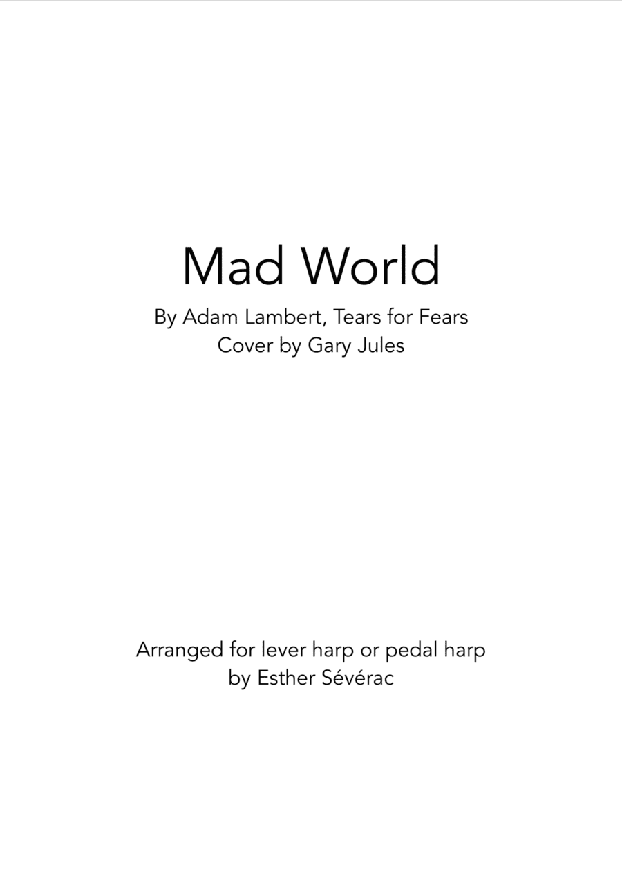 Mad World (arr. Esther Sévérac)