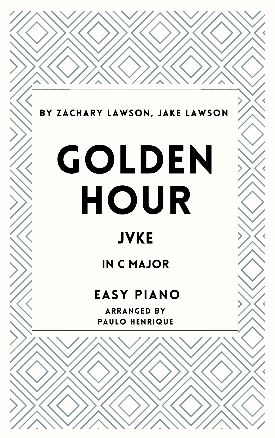 Golden Hour (arr. Paulo Henrique)