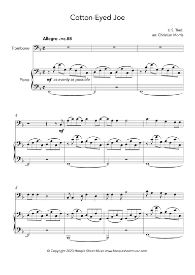 Cotton-Eyed Joe (arr. Christian Morris)