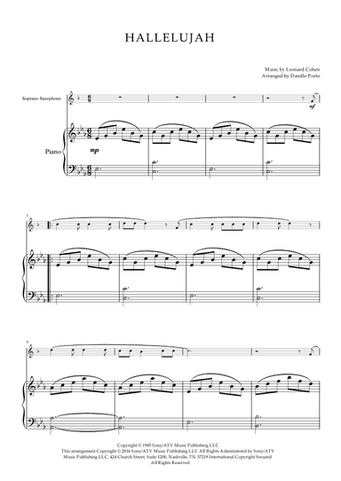 Hallelujah (arr. Danillo Porto)