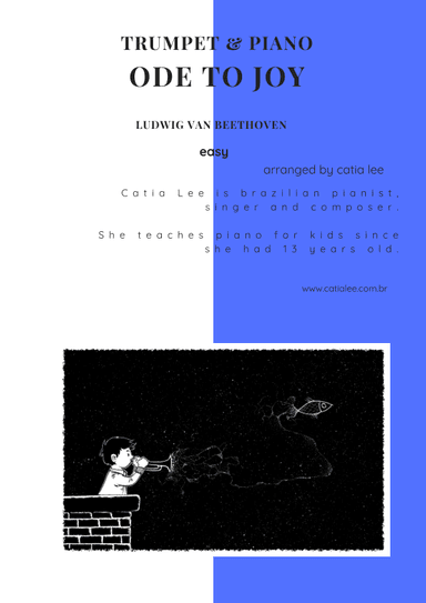 Ode to joy - Duet for Trumpet and Piano (arr. Catia Lee)