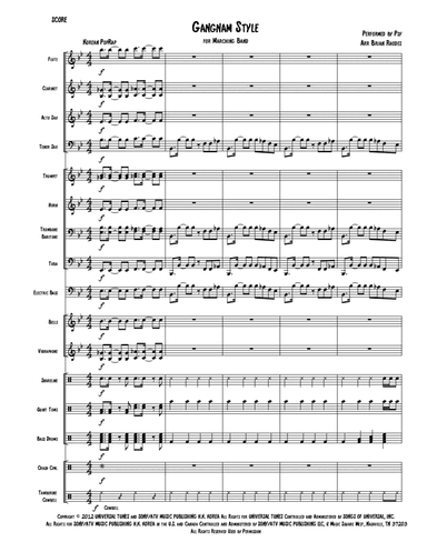Gangnam Style (arr. Brian Rhodes)