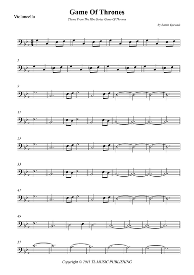 Game Of Thrones (arr. Wesley S. SIlva)