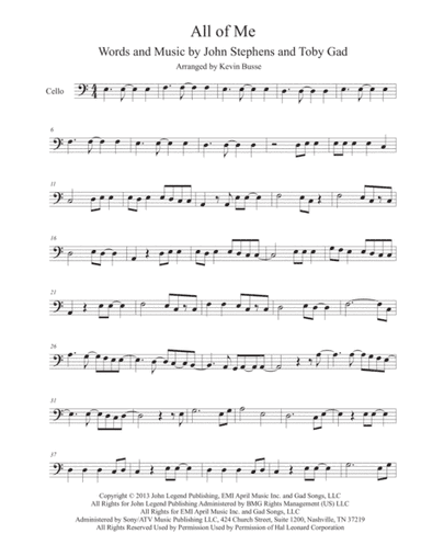 All Of Me (arr. Kevin Busse)