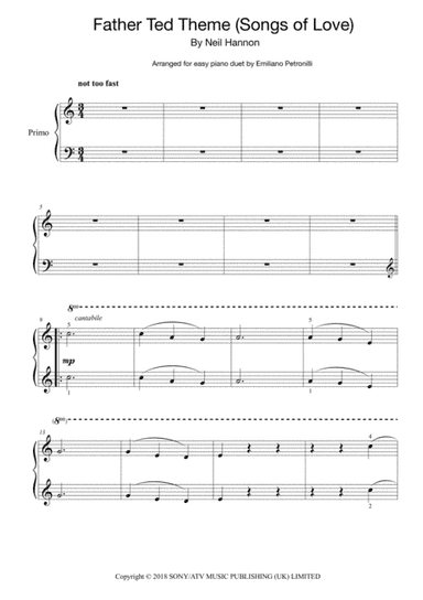 Father Ted (arr. Emiliano Petronilli)