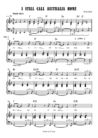 I Still Call Australia Home (arr. Joshua Tindall)