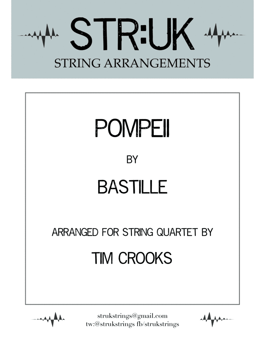 Pompeii (arr. Tim Crooks)