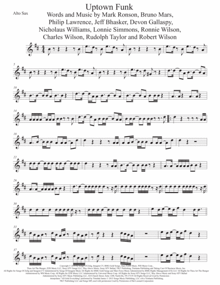 Uptown Funk (arr. Kevin Busse)