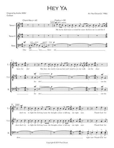 Hey Ya! (arr. Paul Doust)