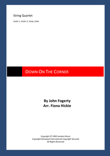 Down On The Corner (arr. Fiona Hickie)