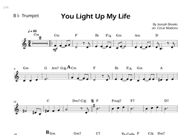 You Light Up My Life (arr. César Madeira)