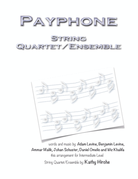 Payphone (arr. Kathy Hirche)