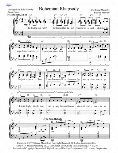 Bohemian Rhapsody (arr. Scott Camp)