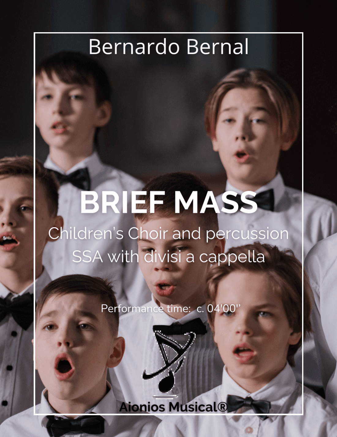 Brief Mass - Children's Choir and percussion SSA with divisi a cappella