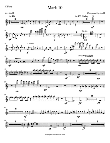 Mark 10 - Flute